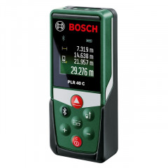 Skaitmeninis lazerinis atstumų matuoklis Bosch PLR 40 C